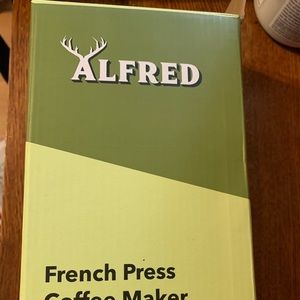 Alfred French press coffee maker